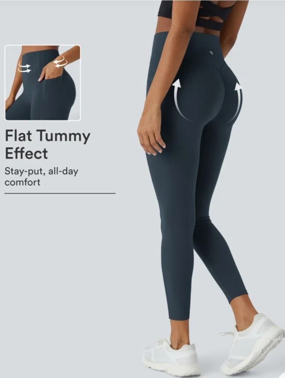 Halara UltraSculpt™ High Waisted Scrunch Butt Lifting Tummy Control Leggings